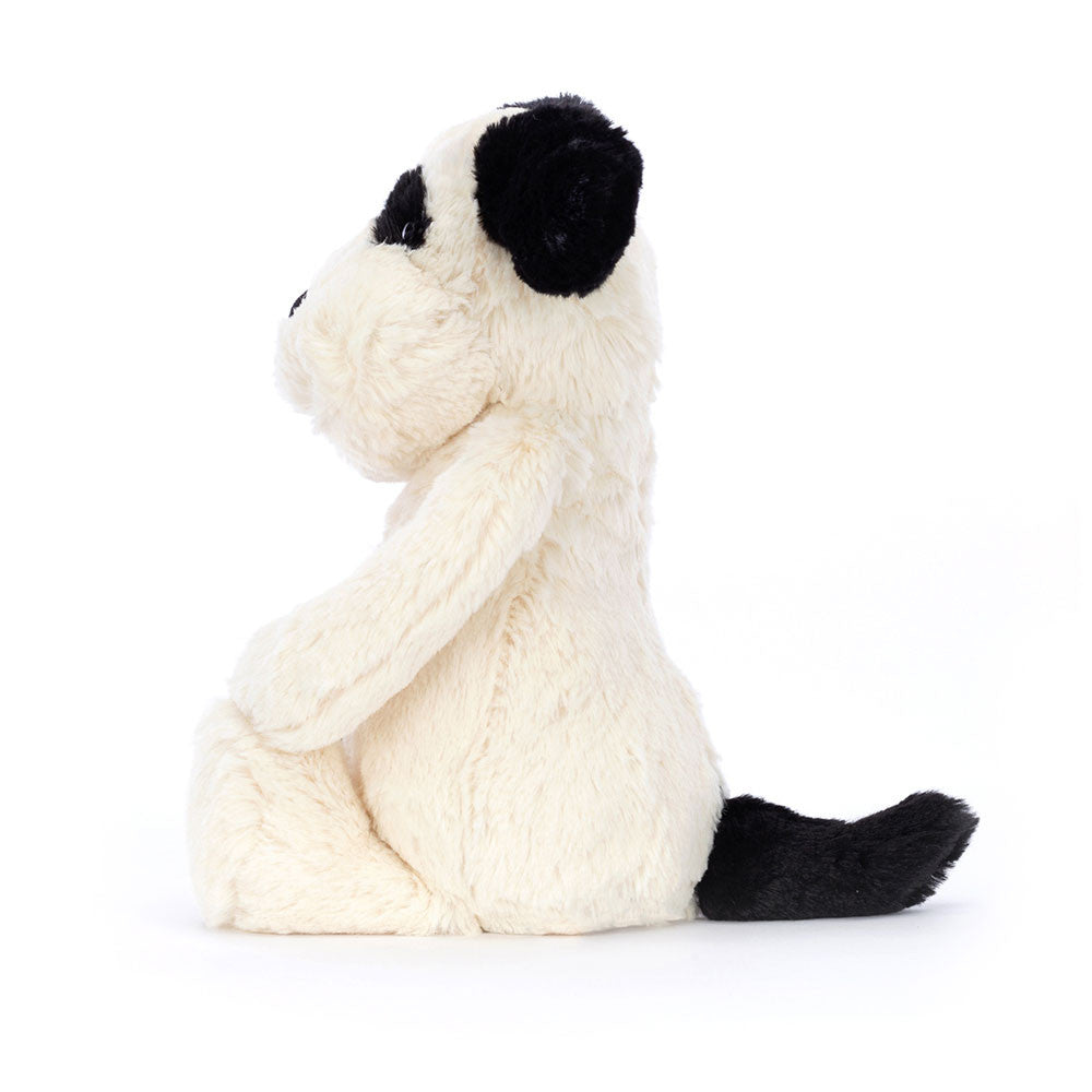 Bashful Rufferty Black + Cream Puppy - Little by Jellycat