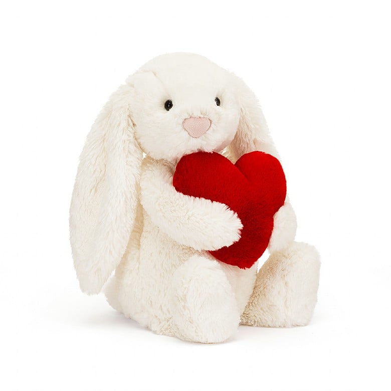 Bashful Red Love Heart Bunny - Original 12 Inch by Jellycat