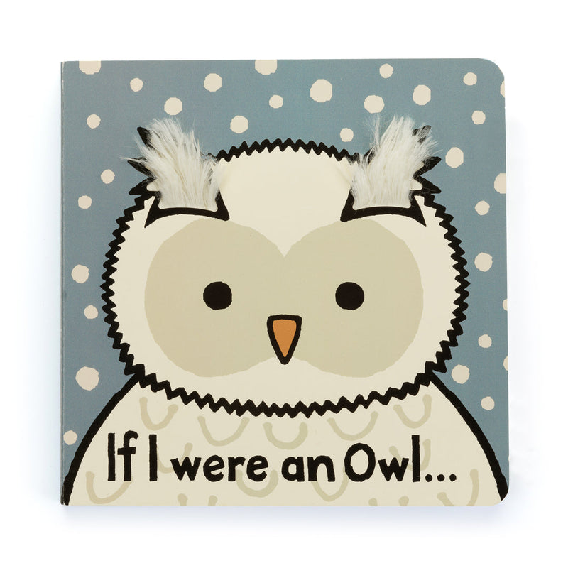 If I Were an Owl Book (White) - Board Book by Jellycat