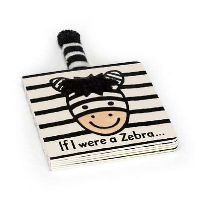 If I Were a Zebra Book - Board Book by Jellycat