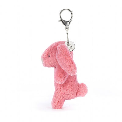 Bashful Bunny Pink Bag Charm by Jellycat