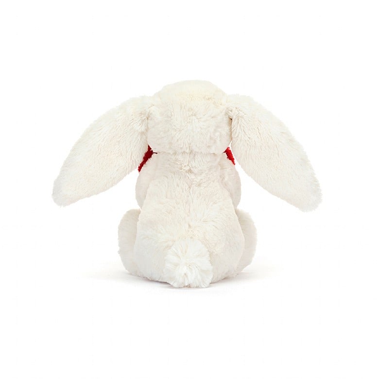 Bashful Red Love Heart Bunny - Little 7 Inch by Jellycat