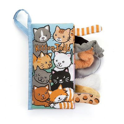 Kitten Tails Crinkly Fabric Book by Jellycat