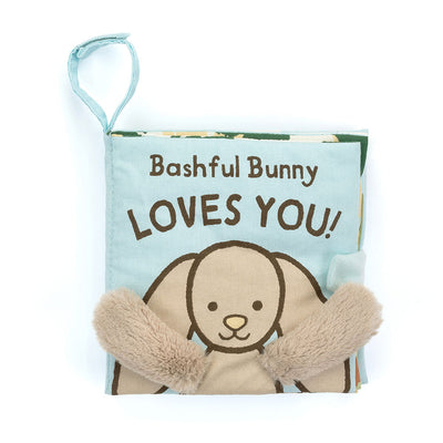 Bashful Bunny Loves You Fabric Book by Jellycat