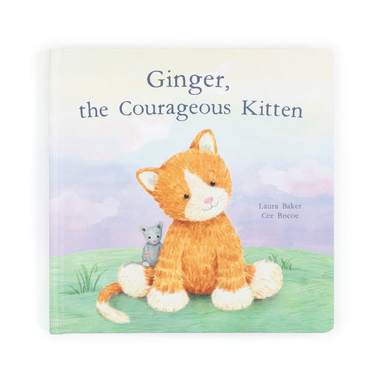Ginger, the Courageous Kitten Book by Jellycat
