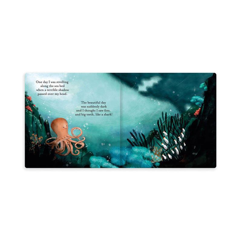 Odell the Fearless Octopus Book by Jellycat