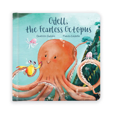 Odell the Fearless Octopus Book by Jellycat