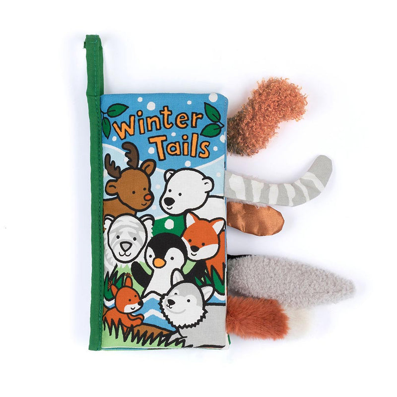 Winter Tails - Crinkly Fabric Book by Jellycat