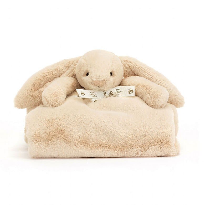 Bashful Luxe Bunny Willow Blankie in Gift Box by Jellycat