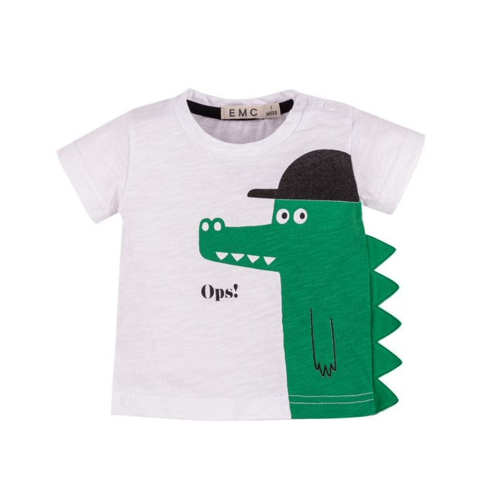 Slub Jersey Short Sleeve Shirt - Alligator by EMC