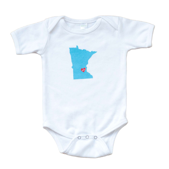 Cotton Bodysuit - Minnesota Nice by Sweetpea + Co