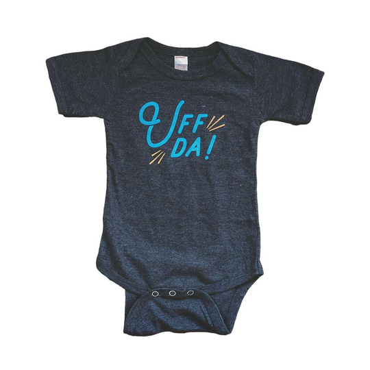 Cotton Bodysuit - Uff Da by Sweetpea + Co