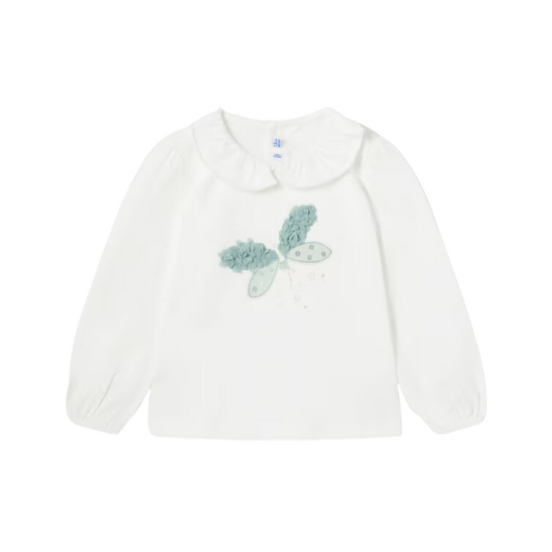 Baby Collared Dragonfly Shirt by Mayoral