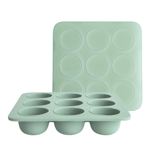 Baby Food Freezer Tray - Cambridge Blue by Mushie & Co