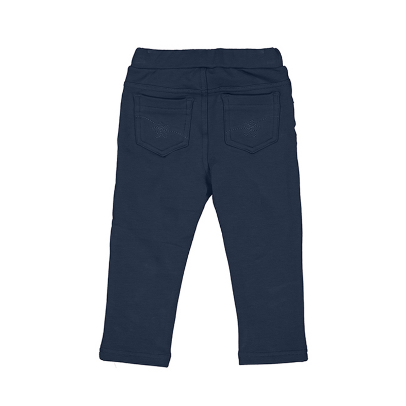 Baby Girl Cotton Trousers - Navy by Mayoral