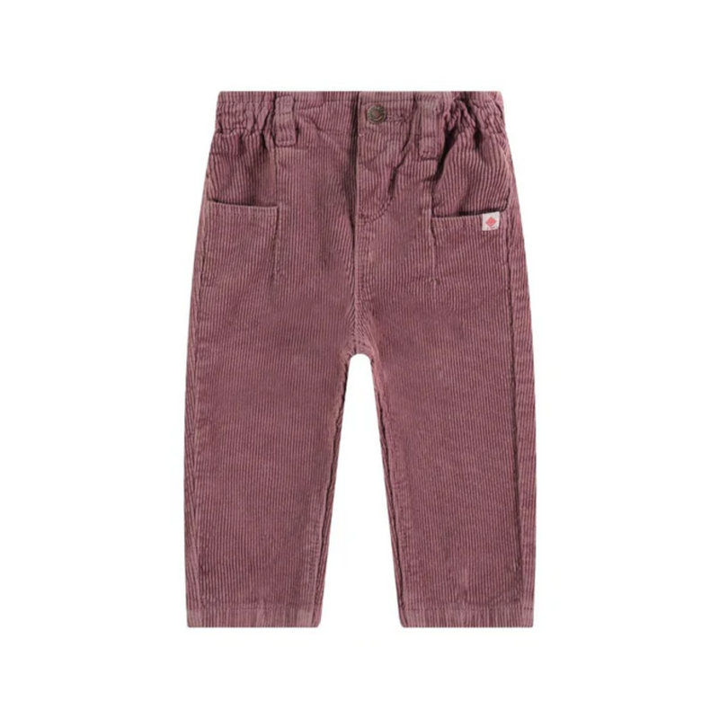 Baby Paperbag Corduroy Pants - Purple by Babyface