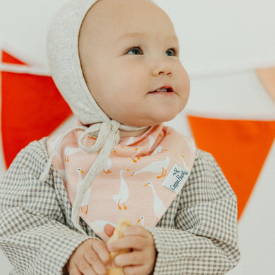 Single Bandana Bib - Goosie by Copper Pearl