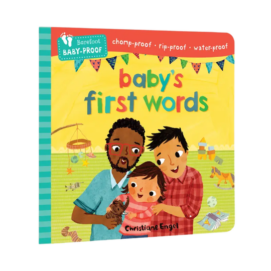 Baby's First Words Baby Proof Book by Barefoot Books