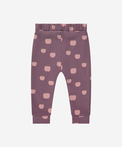 Baby Sweatpants - Purple Fruit Print by Babyface