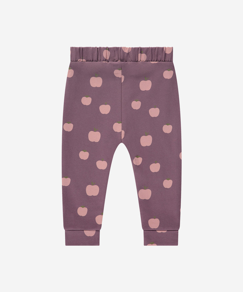 Baby Sweatpants - Purple Fruit Print by Babyface