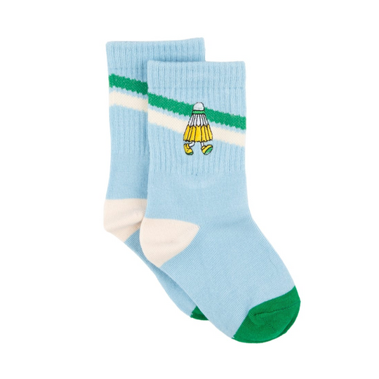 Badminton Retro Socks by Miki Miette - FINAL SALE