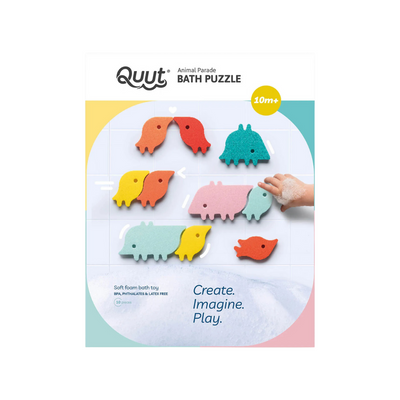 Bath Puzzle - Animal Parade by Quut Toys