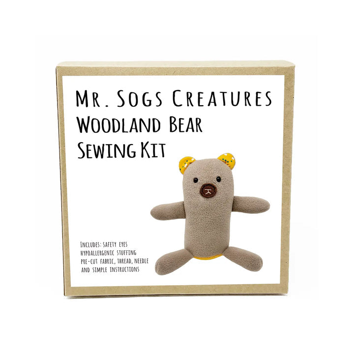 Woodland Creature DIY Sewing Kit - Bear by Mr. Sogs
