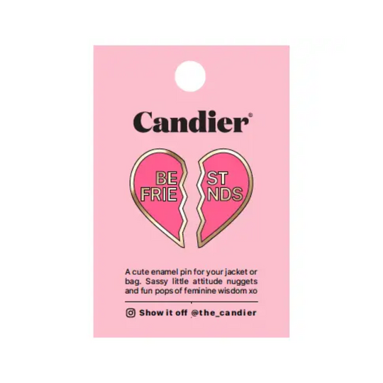 Bff High - Quality Enamel Pin For Bags / Jackets For Women by Candier