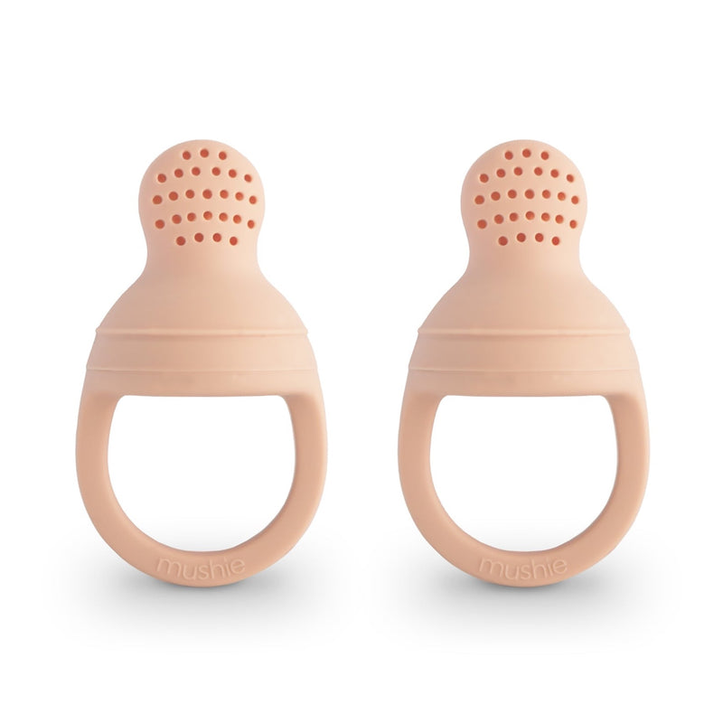 Silicone Fresh Feeder 2 Pack - Blush by Mushie & Co