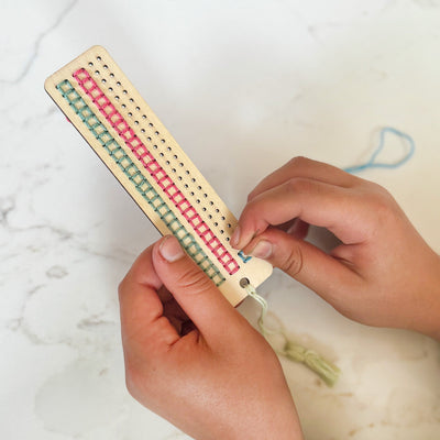 Make Your Own Stitched Tassel Bookmark Kit by Cotton Twist