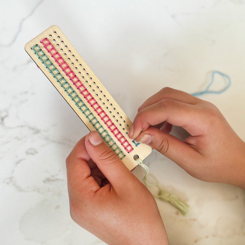 Make Your Own Stitched Tassel Bookmark Kit by Cotton Twist