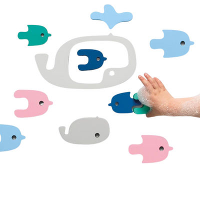Bath Puzzle - Whale by Quut Toys