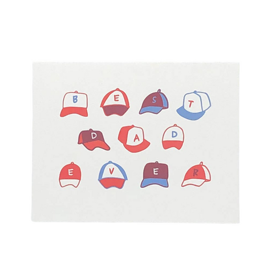 Best Dad Ever Card by Printerette Press