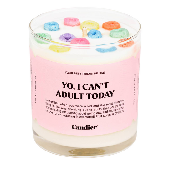Can't Adult Cereal Candle by Candier