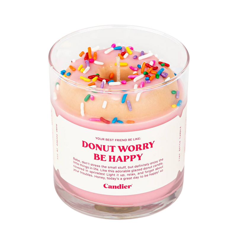 Donut Worry Candle by Candier