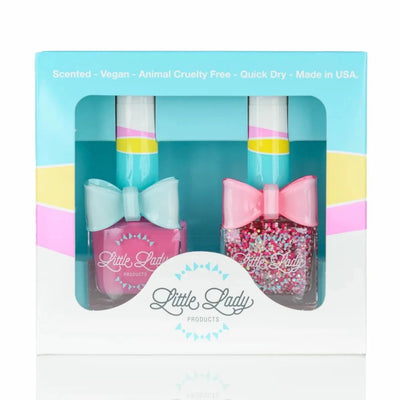 Scented Nail Polish - Bubblegum Unicorn Duo by Little Lady Products