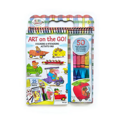 Richard Scarry's Busy World Art on the Go by Bright Stripes