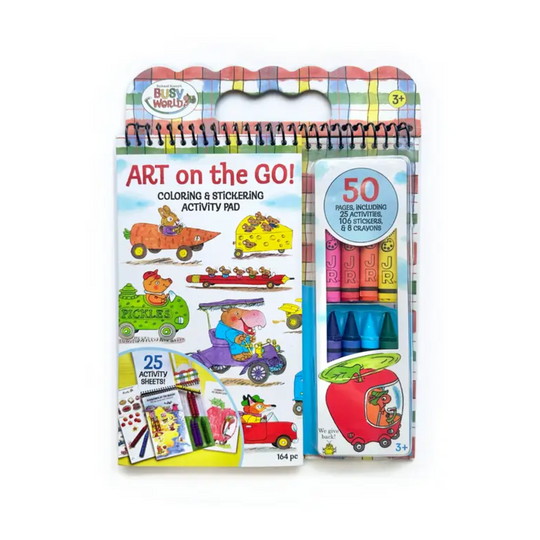 Richard Scarry's Busy World Art on the Go by Bright Stripes