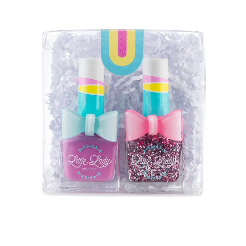 Scented Nail Polish - Butterfly Melon Duo by Little Lady Products