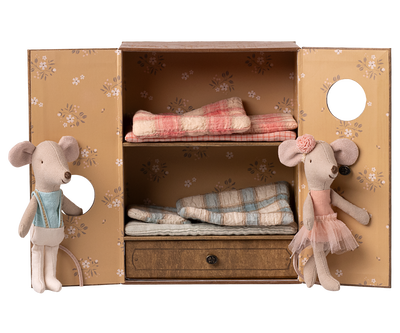 Ballet Mice in Dance Studio, Little Brother and Little Sister by Maileg