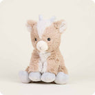 Plush toy unicorn with a white background