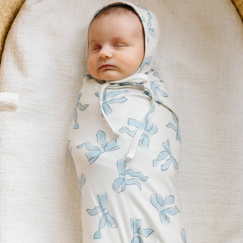 Knit Swaddle Blanket - Daphne by Copper Pearl