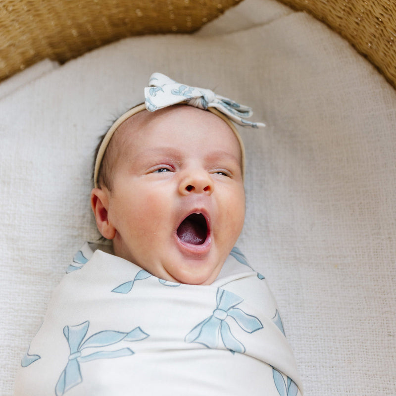 Knit Swaddle Blanket - Daphne by Copper Pearl
