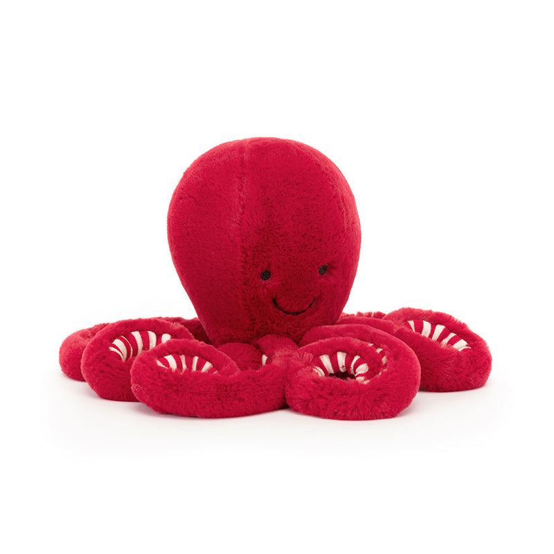 Cranberry Octopus - Little 10.5 Inch by Jellycat