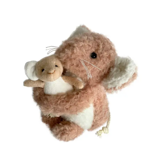 Camelia Mouse with Baby Plush Toy by Egmont
