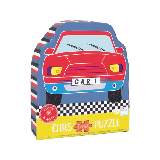 Cars Jigsaw - 12 Pieces by Floss & Rock