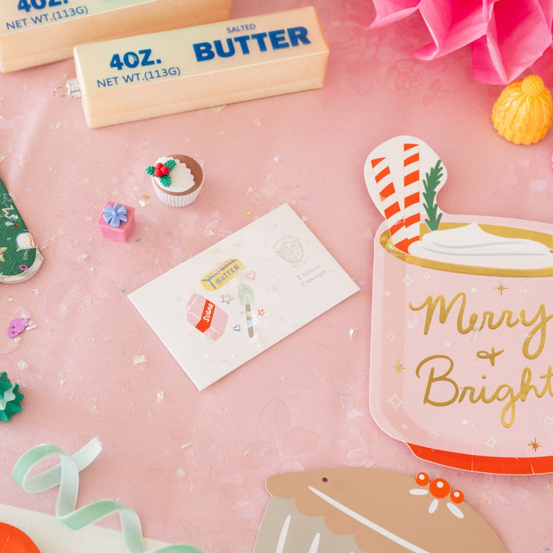 Christmas Eraser Set by Daydream Society