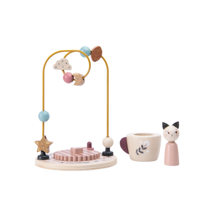 After the Rain Wooden Bead Maze by Moulin Roty