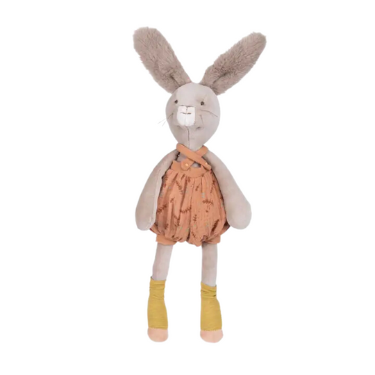 Clay Rabbit Three Little Rabbits by Moulin Roty