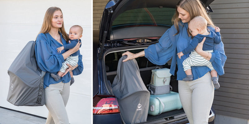 Clikk High Chair Travel Bag - Dark Grey by Stokke